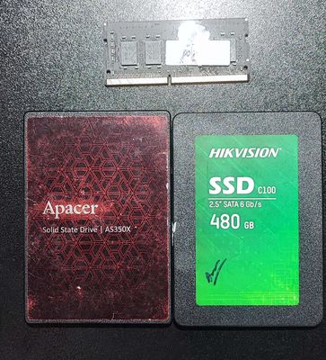 SSD 512, 480, HDD 1TB, RAM 8G 3200. Mua bán Linh kiện (RAM, Card...) tại Huyện Châu Phú An Giang được đăng bởi NVĐ