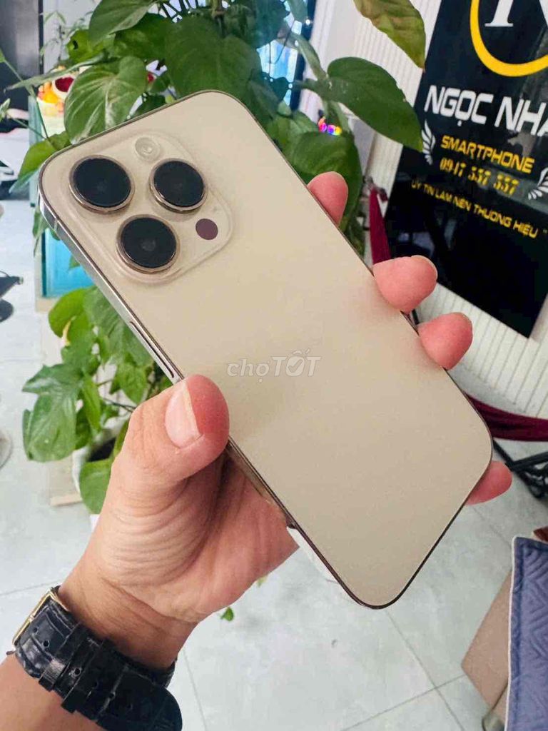 iphone 14 Pro 256G Gold Quốc tế Mỹ zin  đẹp 99% .. Mua bán Điện thoại tại Thành phố Biên Hòa Đồng Nai được đăng bởi Oanh Hoang hình 1