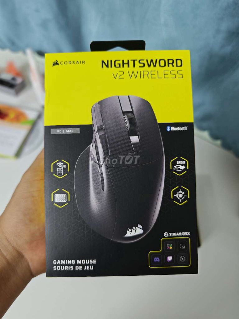 Chuột Corsair Nightsword V2 Đen. Mua bán Phụ kiện (Màn hình, Chuột...) tại Quận Bình Thạnh Tp Hồ Chí Minh được đăng bởi Long hình 1