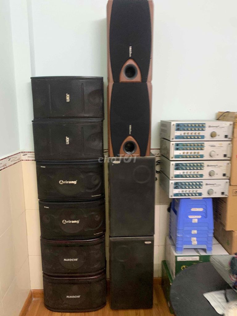 bán thanh lý 6 bộ loa bass 25 cực đẹp. Mua bán Tivi, Âm thanh tại Quận Sơn Trà Đà Nẵng được đăng bởi Bên Cồn Q3 hình 1