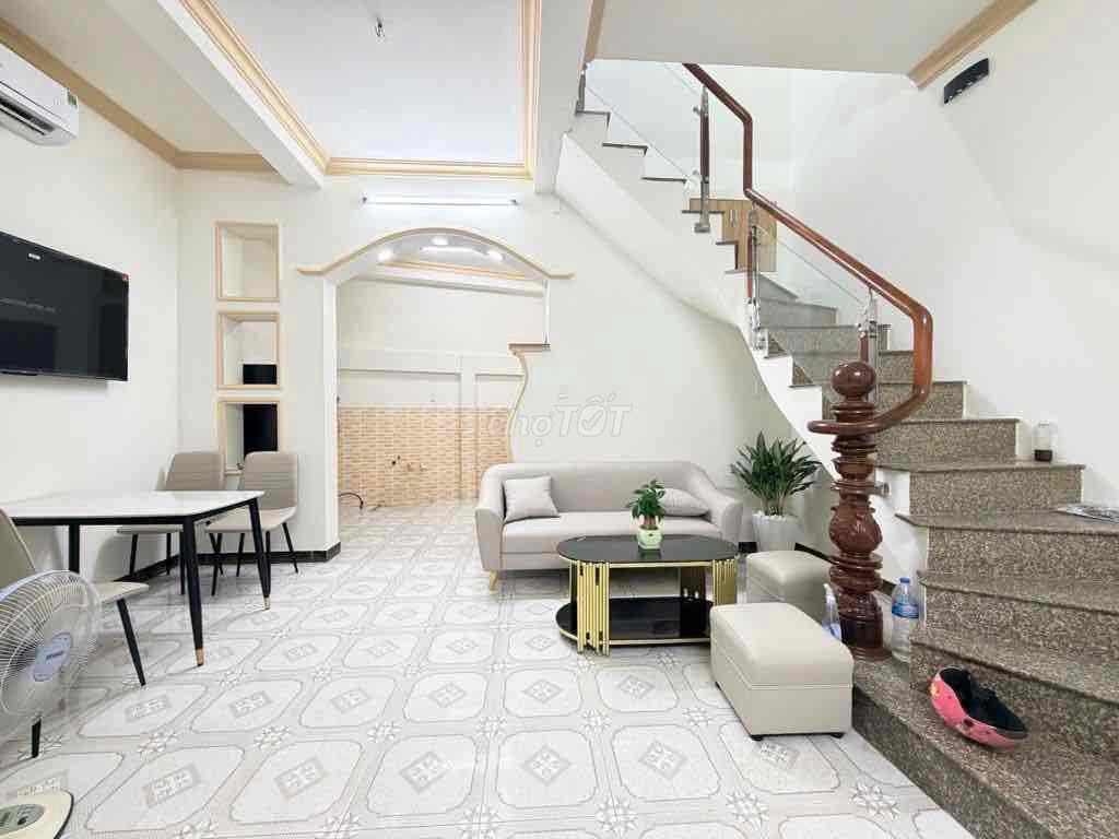NHÀ LÊ QUANG ĐỊNH GIÁP Q1 – 40m² – 2 MASTER – HẺM Ô TÔ BÌNH THẠNH