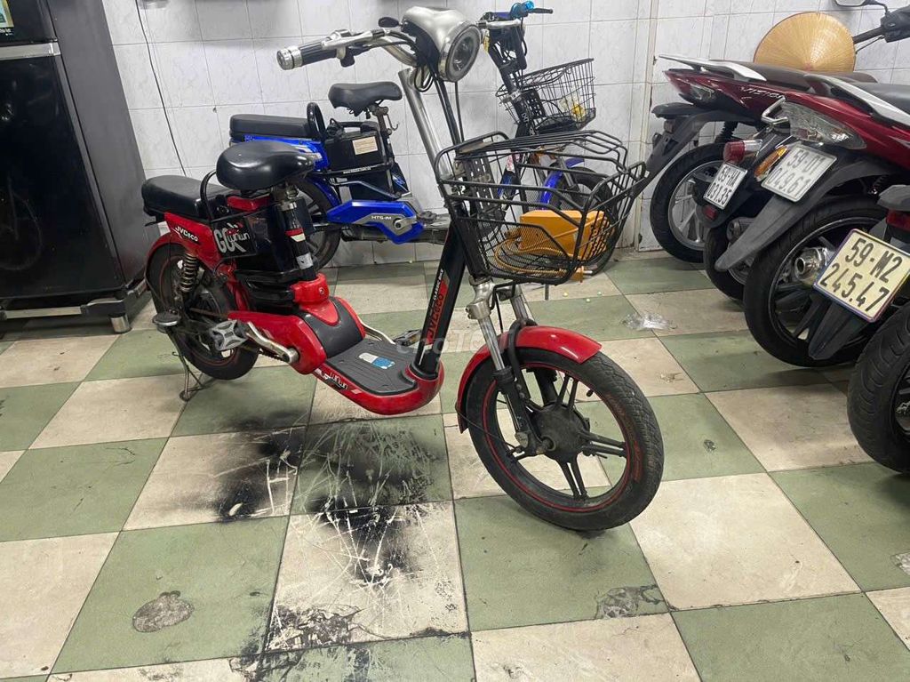 Xe đạp điện JVC ECO. Mua bán Xe điện tại Quận 8 Tp Hồ Chí Minh được đăng bởi Điêu Thảo hình 5