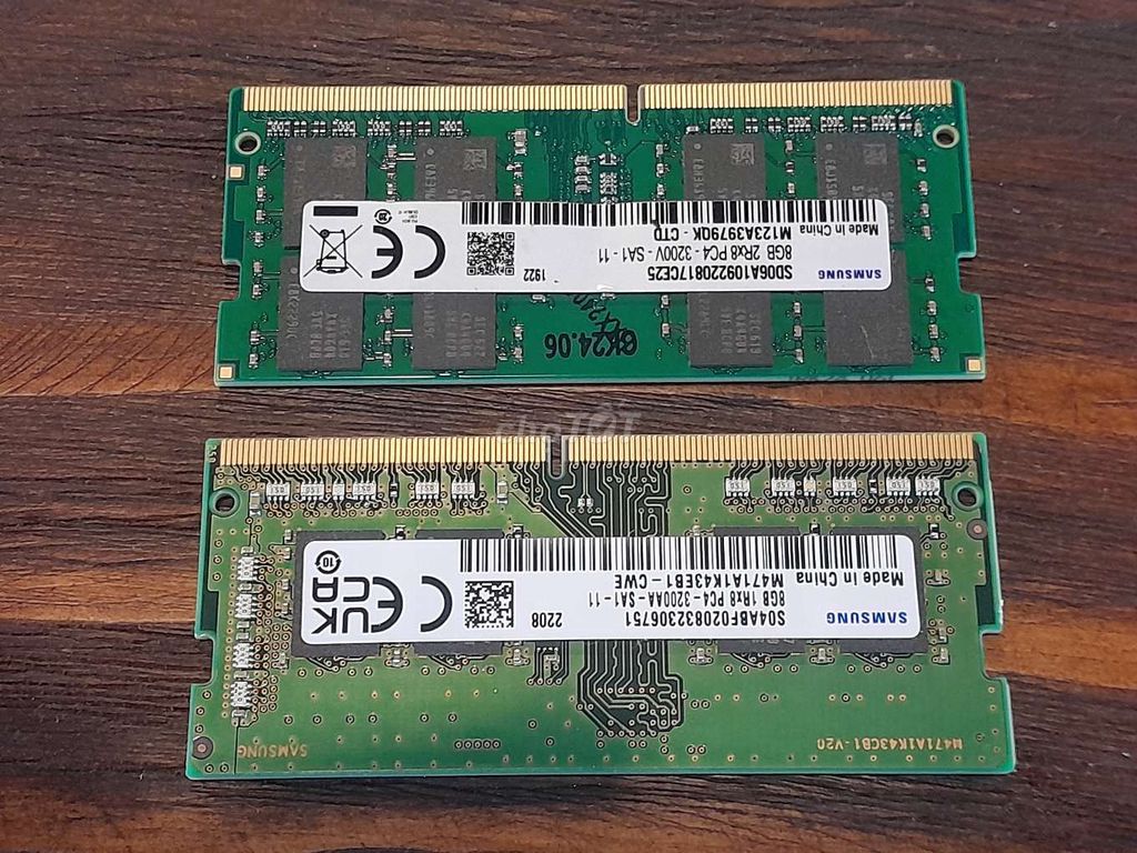 RAM 8gb DDR4 3200 Samsung. Mua bán Linh kiện (RAM, Card...) tại Thành phố Thủ Đức Tp Hồ Chí Minh được đăng bởi Nam Hiệp hình 1