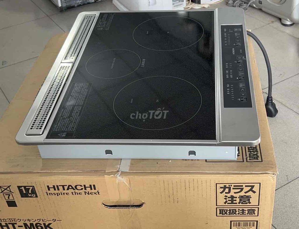 Bếp từ nhật KHÔNG LÒ NƯƠNG Hitachi HT-M6K new 2023