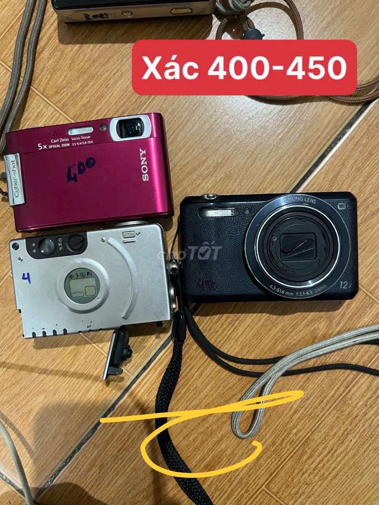 Máy ảnh Sony Cyber-shot Đỏ tly xác. Mua bán Máy ảnh, Máy quay tại Quận Gò Vấp Tp Hồ Chí Minh được đăng bởi vann nk hình 1