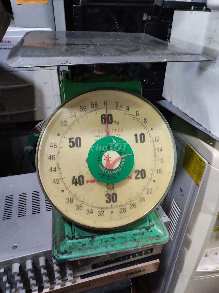 Cân đồng hồ 60kg màu Xanh lá. Mua bán Đồ chuyên dụng, Giống nuôi trồng tại Quận Gò Vấp Tp Hồ Chí Minh được đăng bởi Bảo Như hình 1