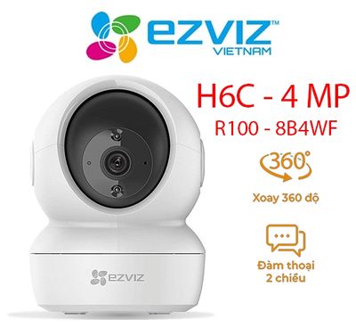 Camera WiFi 4MP , gọi qua app EZVIZ H6c Pro 2K+
