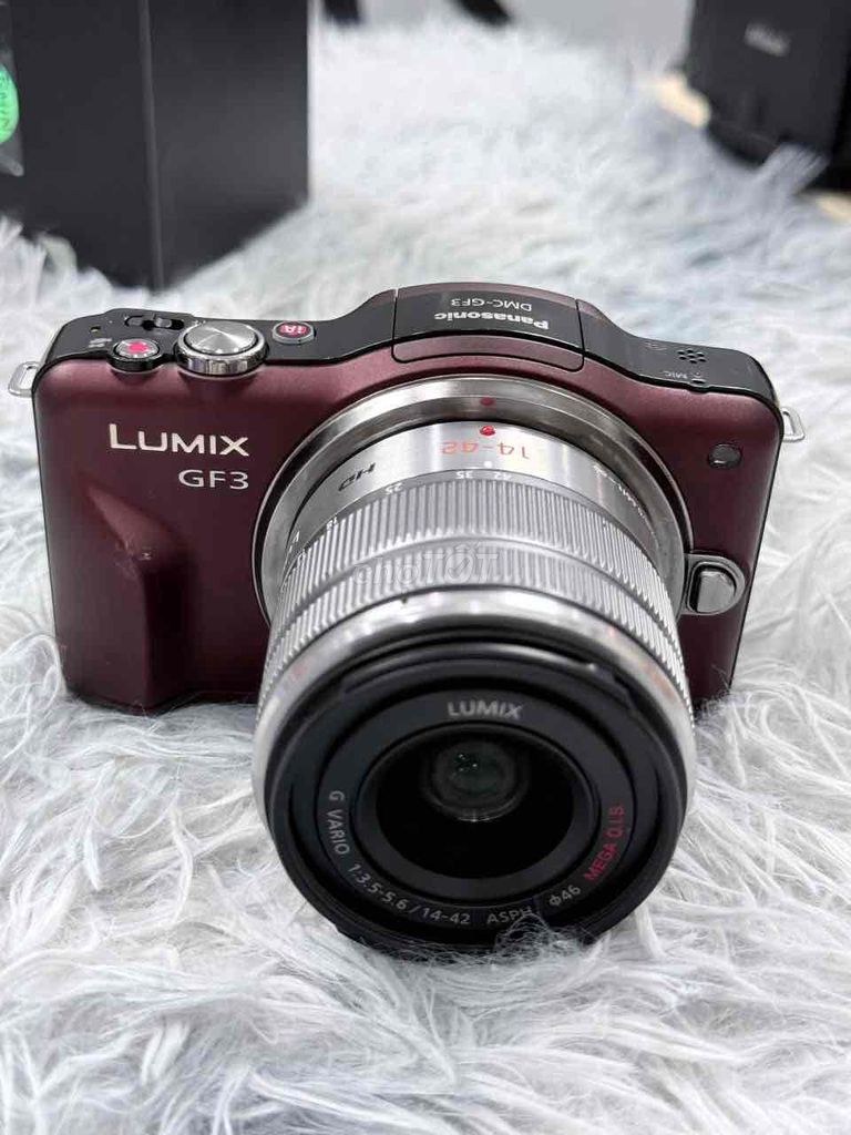 Máy ảnh Panasonic Lumix GF3 Tím kèm lens 14-42mm. Mua bán Máy ảnh, Máy quay tại Quận 5 Tp Hồ Chí Minh được đăng bởi Phan Thế Phong  hình 1