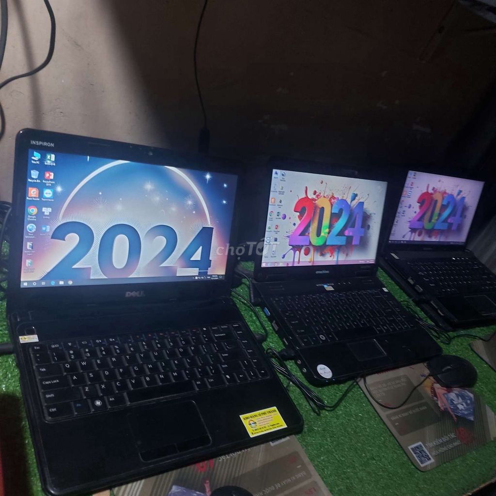 Thanh lý 3 laptop văn phòng bảo hành 12/2024