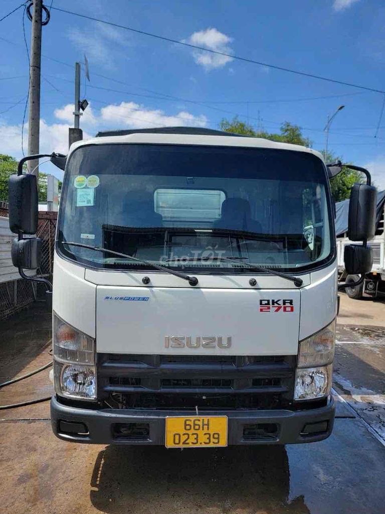 ISUZU QKR270 tải 2t8 thùng 4m3 đời 2022 Thùng lượm