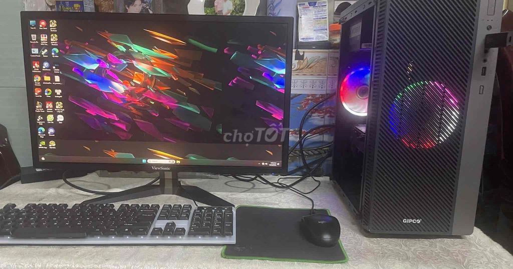 Bán bộ máy I3 - 10th + màn 24 inch 144hz. Mua bán Máy tính để bàn tại Quận 3 Tp Hồ Chí Minh được đăng bởi Huỳnh Hoàng Ha hình 1