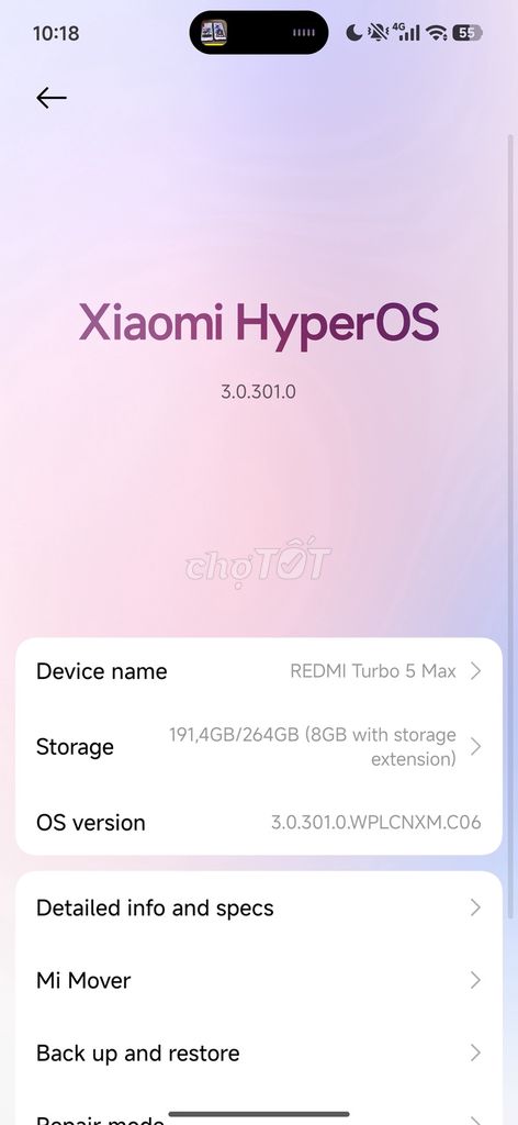 Xiaomi Redmi Turbo 5 Max 256GB Đen. Mua bán Điện thoại tại Thành phố Buôn Ma Thuột Đắk Lắk được đăng bởi Hoang ha hình 1
