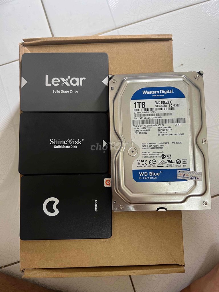 Ổ cứng SSD/HDD sk100%. Mua bán Linh kiện (RAM, Card...) tại Quận Gò Vấp Tp Hồ Chí Minh được đăng bởi Hiến Nguyễn hình 1