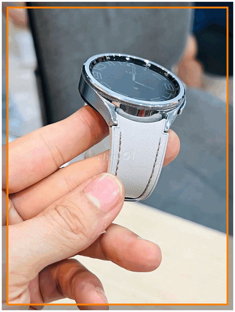 Samsung Galaxy Watch 6 Classic Nam 47mm Bạc. Mua bán Thiết bị đeo thông minh tại Quận Đống Đa Hà Nội được đăng bởi Hoàng Táo  hình 1