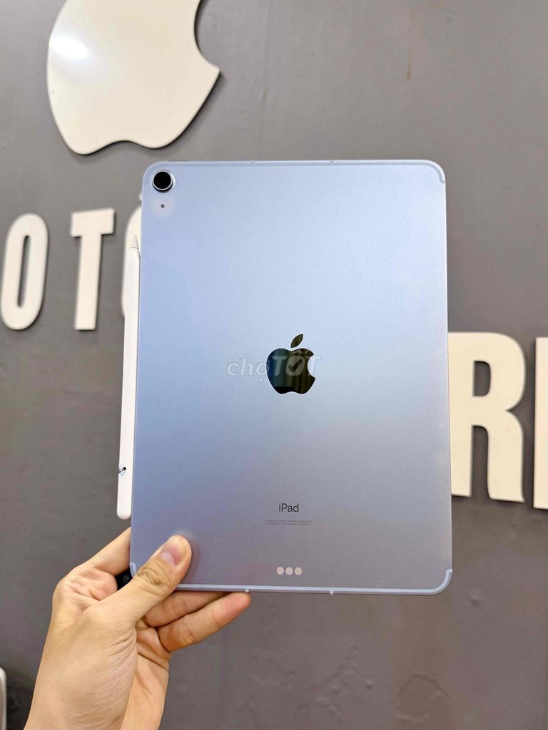 Ipad Air 4 64G Wifi + 4G lte Blue đẹp 99% zin all