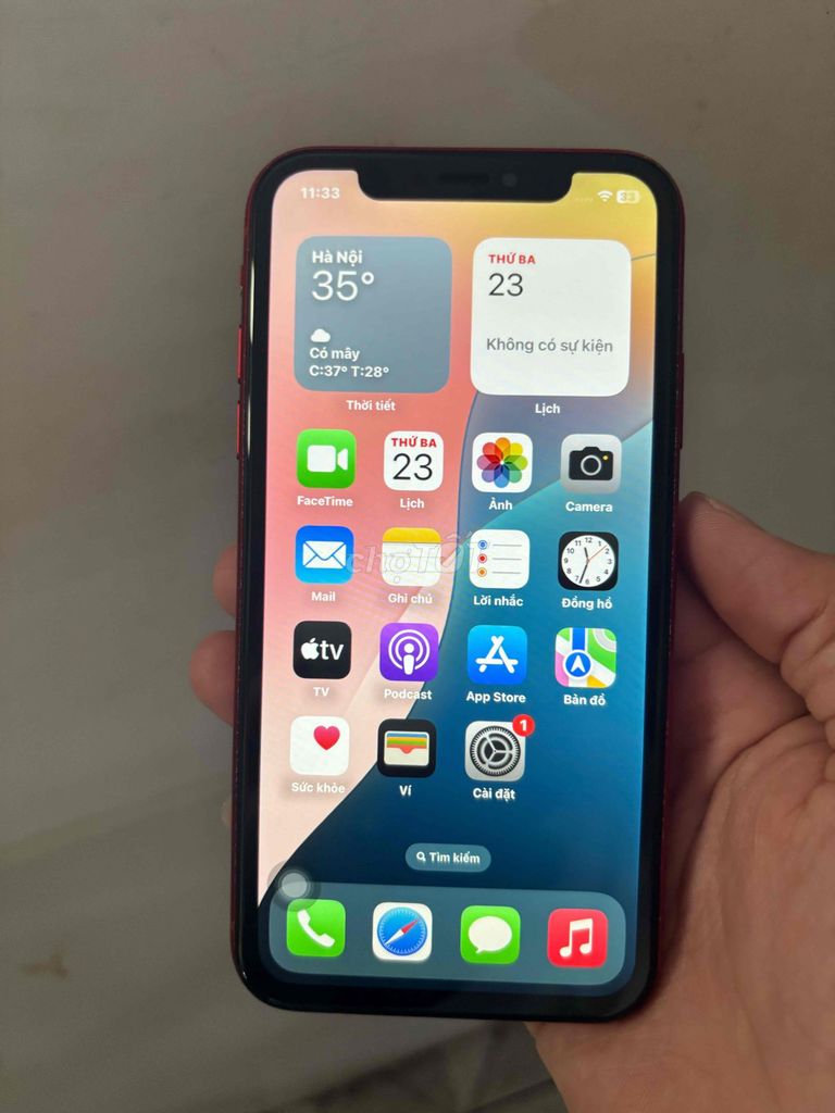 Apple iPhone XR Đỏ dùng wifi. Mua bán Điện thoại tại Quận Ninh Kiều Cần Thơ được đăng bởi everest hình 1