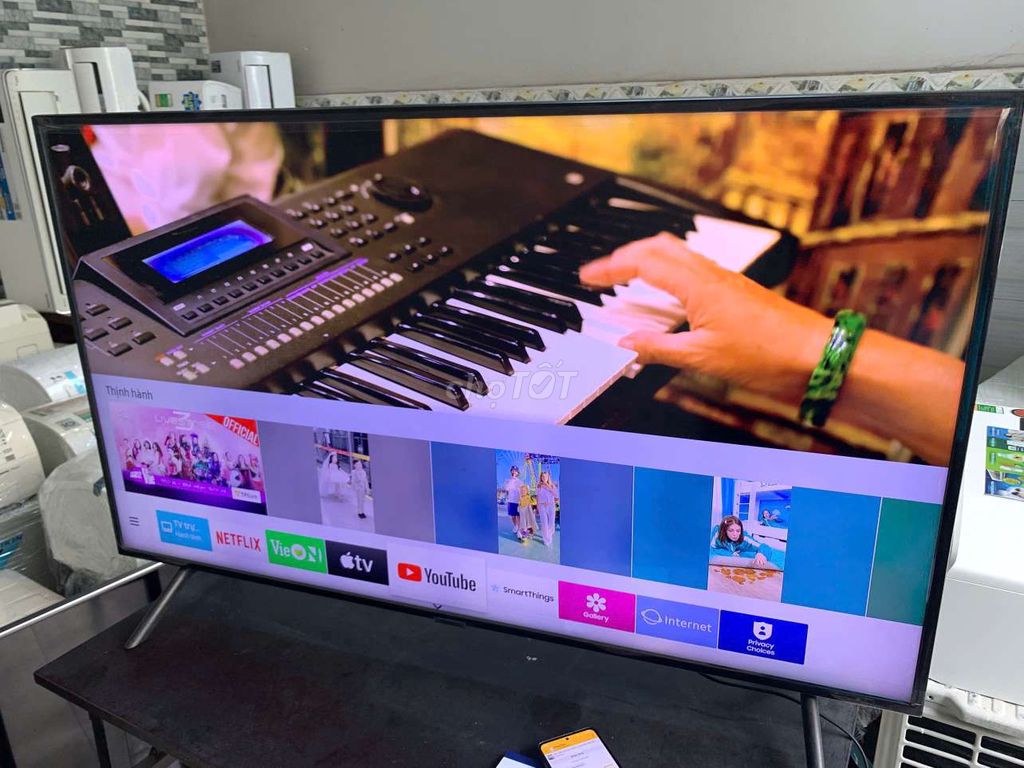 Smart Tivi Samsung 50 inch HDR 4K Giọng Nói(Góp 0%. Mua bán Tivi, Âm thanh tại Quận 4 Tp Hồ Chí Minh được đăng bởi Nguyên Khôi  hình 5