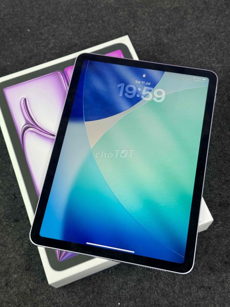iPad Air 8 M4 11 inch 128GB Tím Likenew Fullbox. Mua bán Máy tính bảng tại Quận 10 Tp Hồ Chí Minh được đăng bởi Phạm Anh Tuấn hình 1