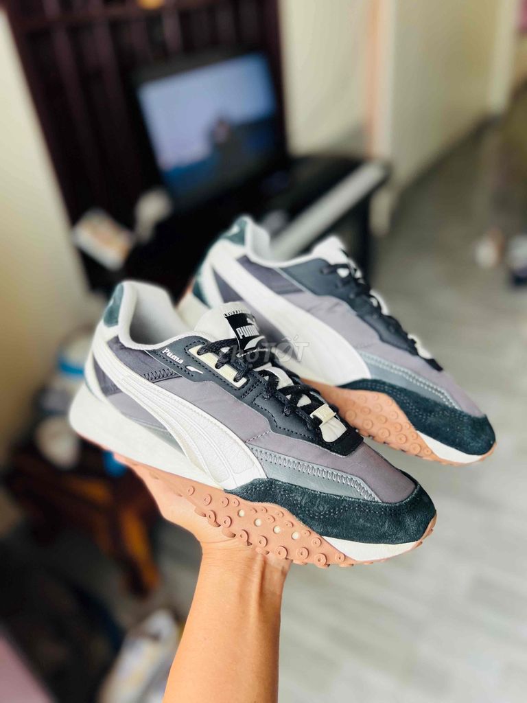 Giày tennis đời đầu -  Puma da size 41. Mua bán Giày dép tại Huyện Đức Trọng Lâm Đồng được đăng bởi Giày Si chính hãng nhập Thái trực tiếp  hình 1