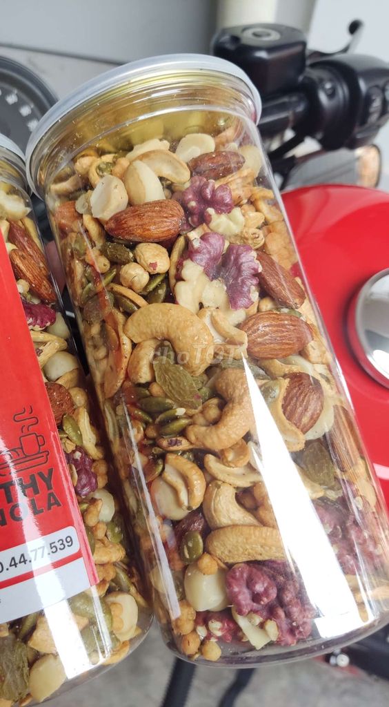 Granola giòn thơm. Tết dáng đẹp. Ăn sáng Nhanh