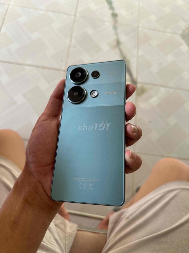Xiaomi Redmi Note 13 Pro 256GB Xanh. Mua bán Điện thoại tại Huyện Mỏ Cày Bắc Bến Tre được đăng bởi Nguyễn Hửu Nhân hình 1