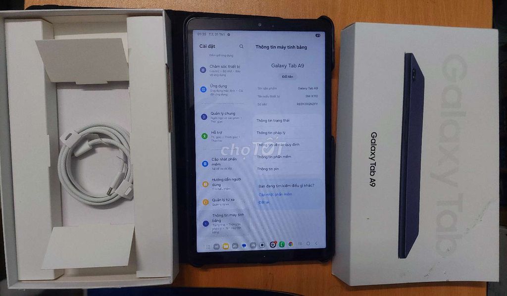 Samsung Galaxy Tab A9 còn bảo hành. Mua bán Máy tính bảng tại Quận Đống Đa Hà Nội được đăng bởi Minh Nguyễn hình 1