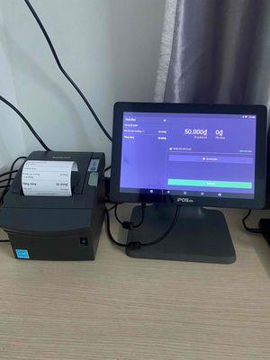 Bộ máy bán hàng Ipos và máy in hoá đơn khổ 80mm. Mua bán Đồ dùng văn phòng tại Quận Bình Tân Tp Hồ Chí Minh được đăng bởi Đường Tên Lửa