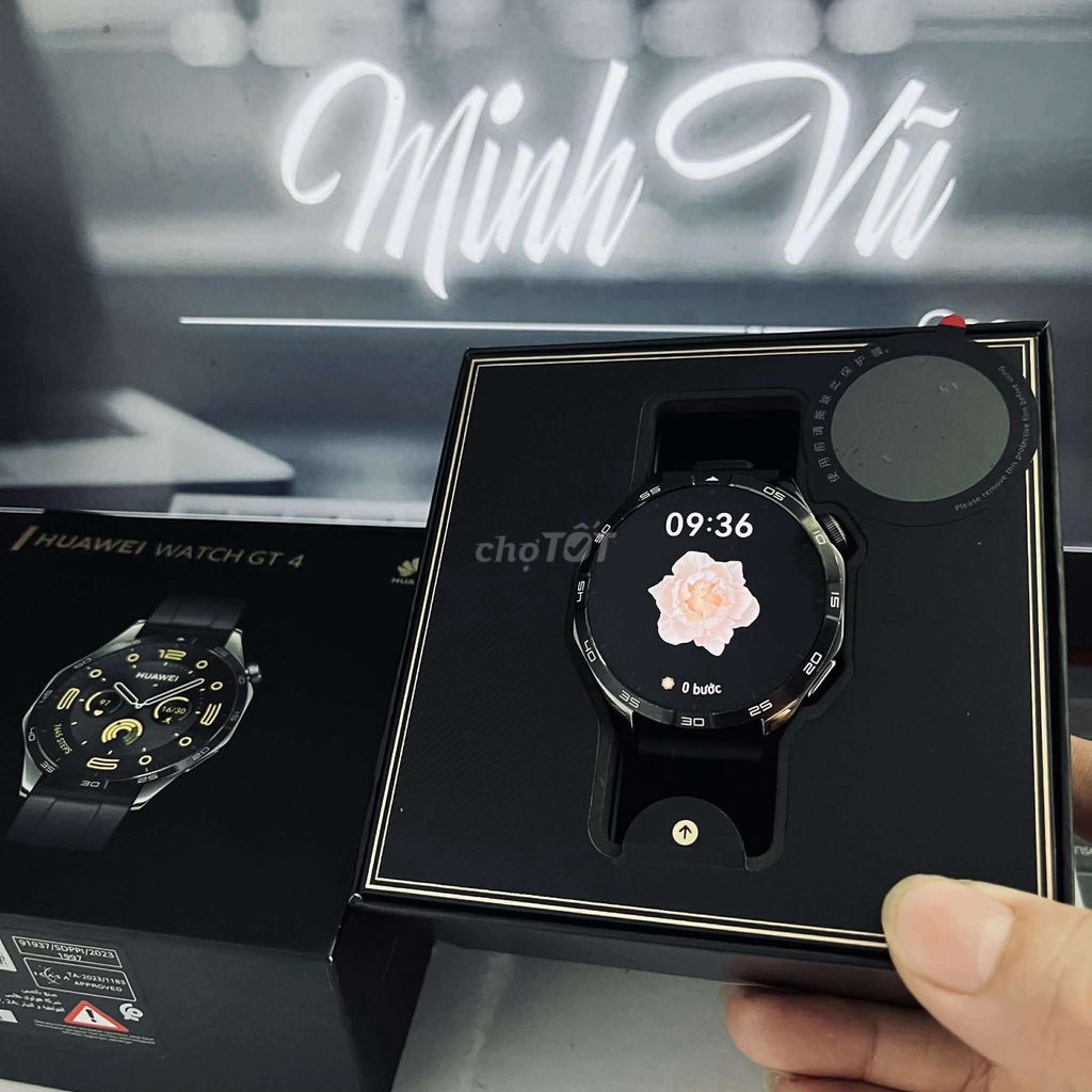 Huawei Watch GT 4 Đen. Mua bán Thiết bị đeo thông minh tại Quận Gò Vấp Tp Hồ Chí Minh được đăng bởi AnVũ02 hình 1