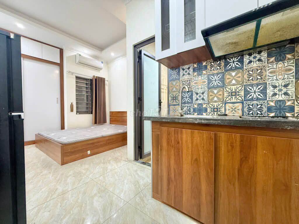 Phòng trọ studio full nội thất Giải Phóng, Hoàng Mai