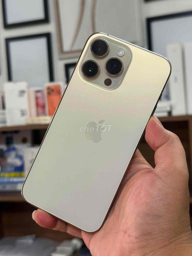Apple iPhone 14 Pro Max 128GB Vàng Đã sử dụng. Mua bán Điện thoại tại Thành phố Biên Hòa Đồng Nai được đăng bởi TRƯƠNG HUY HOÀNG hình 1