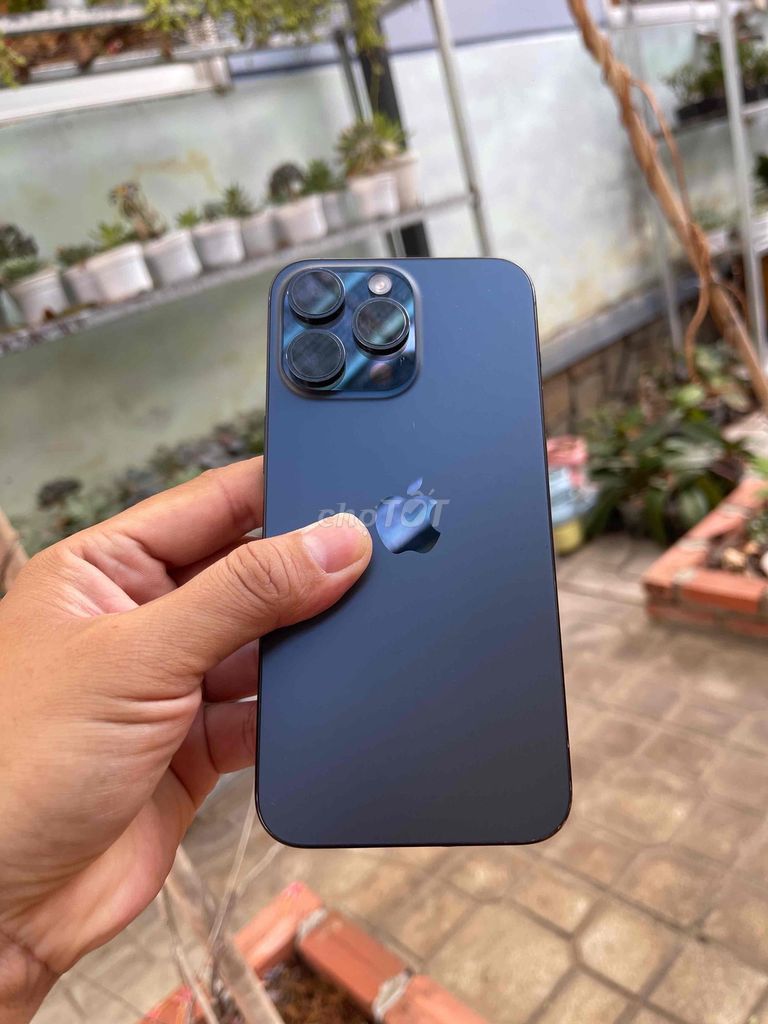 Apple iPhone 15 Pro Max 256GB Xanh Mỹ. Mua bán Điện thoại tại Huyện Châu Thành Bến Tre được đăng bởi Thanh Huy hình 1