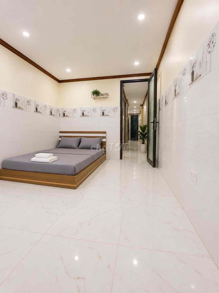 Cho thuê studio- khép kín - nhà mới xây- 20m2 - 2.4- 2.5 ở ngay