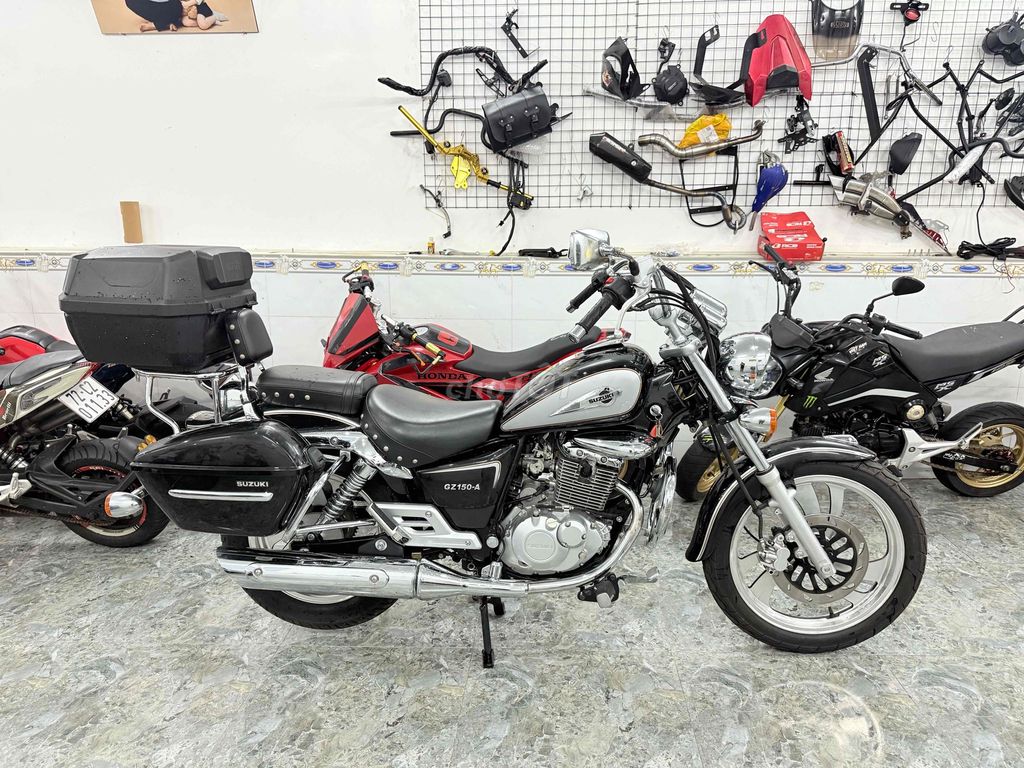 Suzuki GZ150A 2021 Đen 3000 km. Mua bán Xe máy tại Thành phố Thủ Đức Tp Hồ Chí Minh được đăng bởi SHOP XE LƯỚT TUẤN DUY MOTOR LINH XUÂN THỦ ĐỨC hình 4