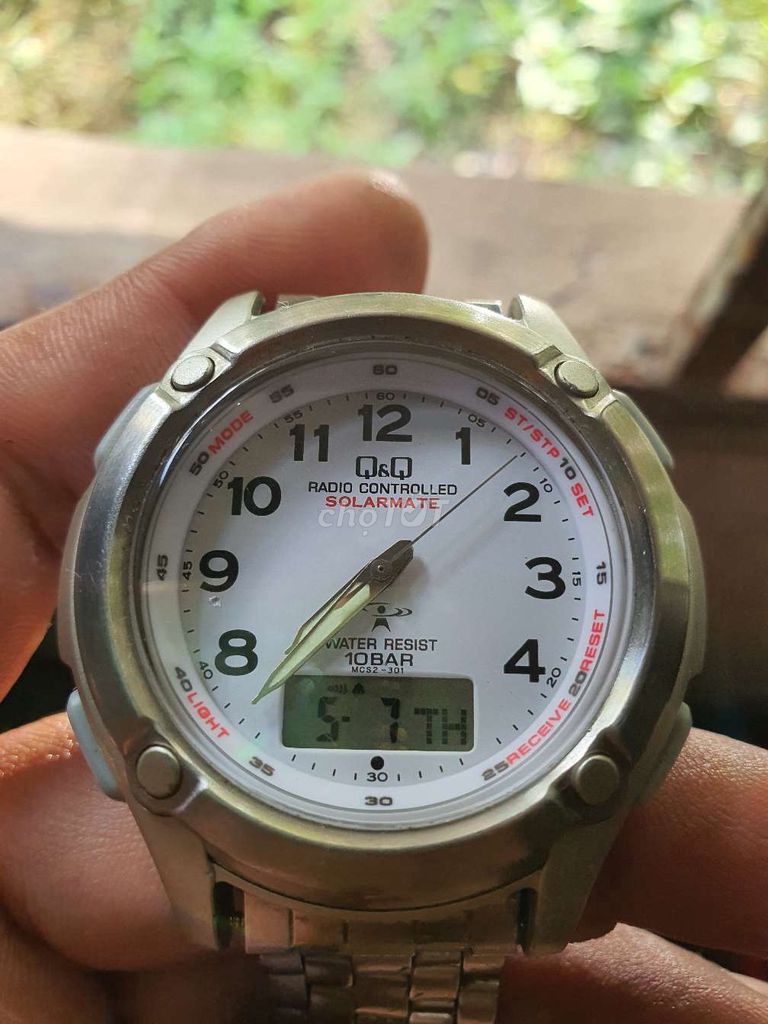 Đồng hồ Q&Q Solar Mate Thép Bạc Nam. Mua bán Đồng hồ tại Huyện Châu Thành Tiền Giang được đăng bởi Nguyen Tan Trang hình 1