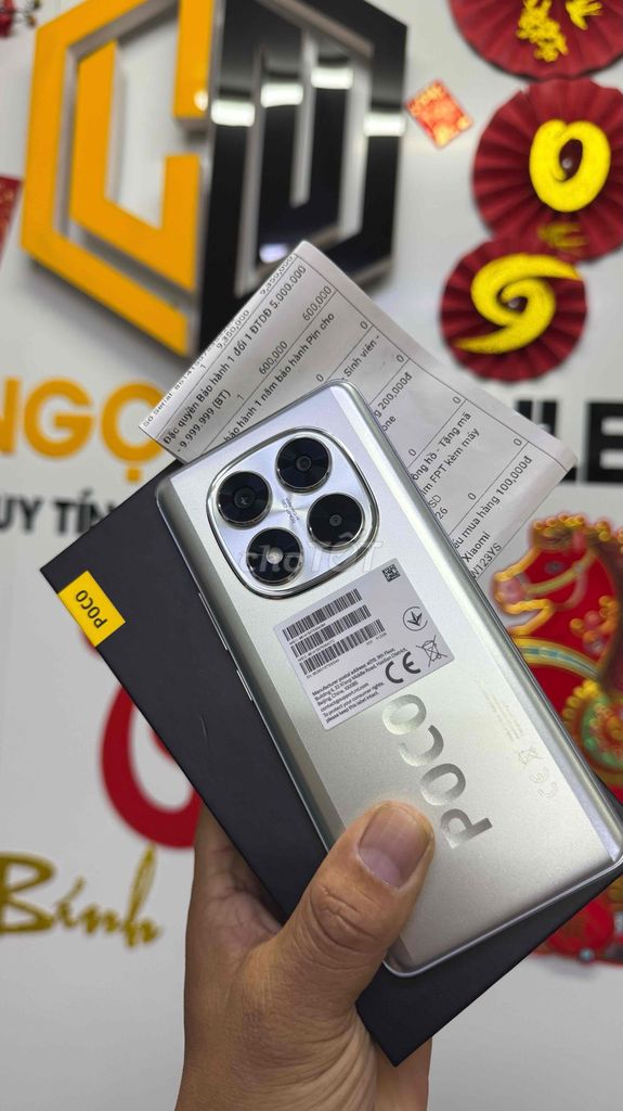 POCO X7 512GB Bạc Mới. Mua bán Điện thoại tại Quận Ninh Kiều Cần Thơ được đăng bởi Lợi Ngọc mobile hình 1
