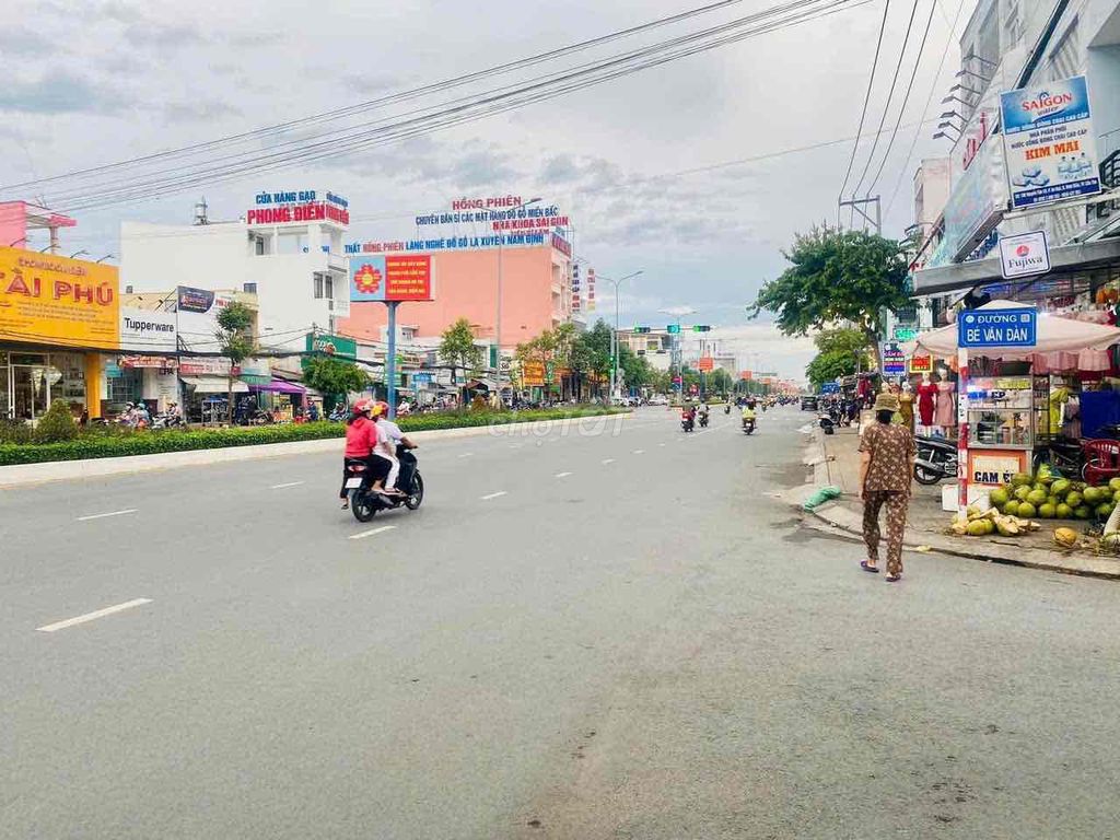 BÁN NỀN BIỆT THỰ 200m2 MẶT TIỀN ĐƯỜNG BẾ VĂN ĐÀN P. AN HOÀ NINH KIỀU