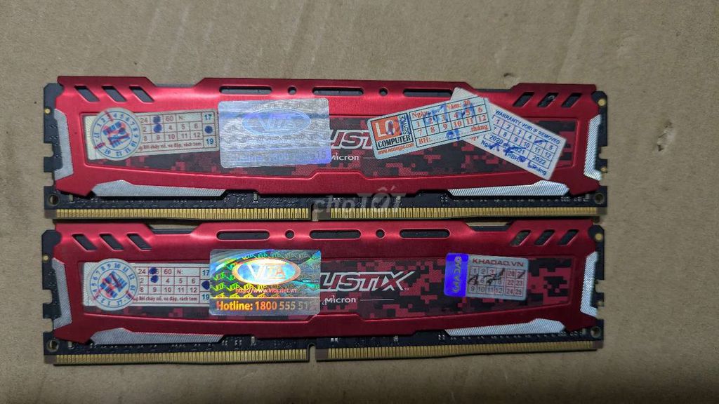 RAM Micron Ballistix 16GB DDR4. Mua bán Linh kiện (RAM, Card...) tại Huyện Nhơn Trạch Đồng Nai được đăng bởi Huỳnh Thông hình 1