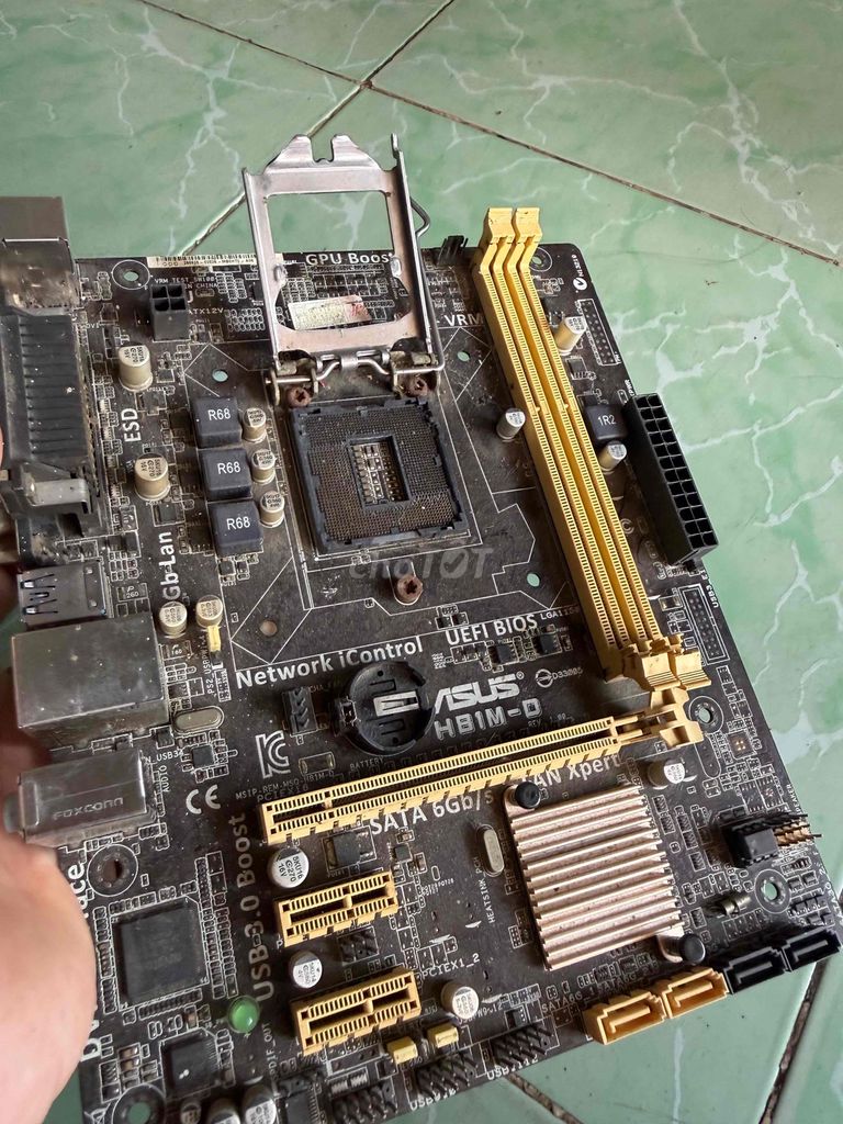 Mainboard Asus H81M-D bị công sóc két. Mua bán Linh kiện (RAM, Card...) tại Thành phố Dĩ An Bình Dương được đăng bởi hàng mới thanh lý 1 nữa giá hình 1