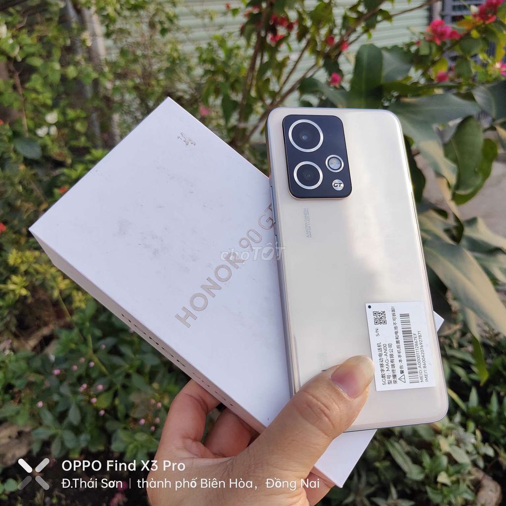 🎁🍀💥Honor 90GT 12/256 Fullbox màu vàng