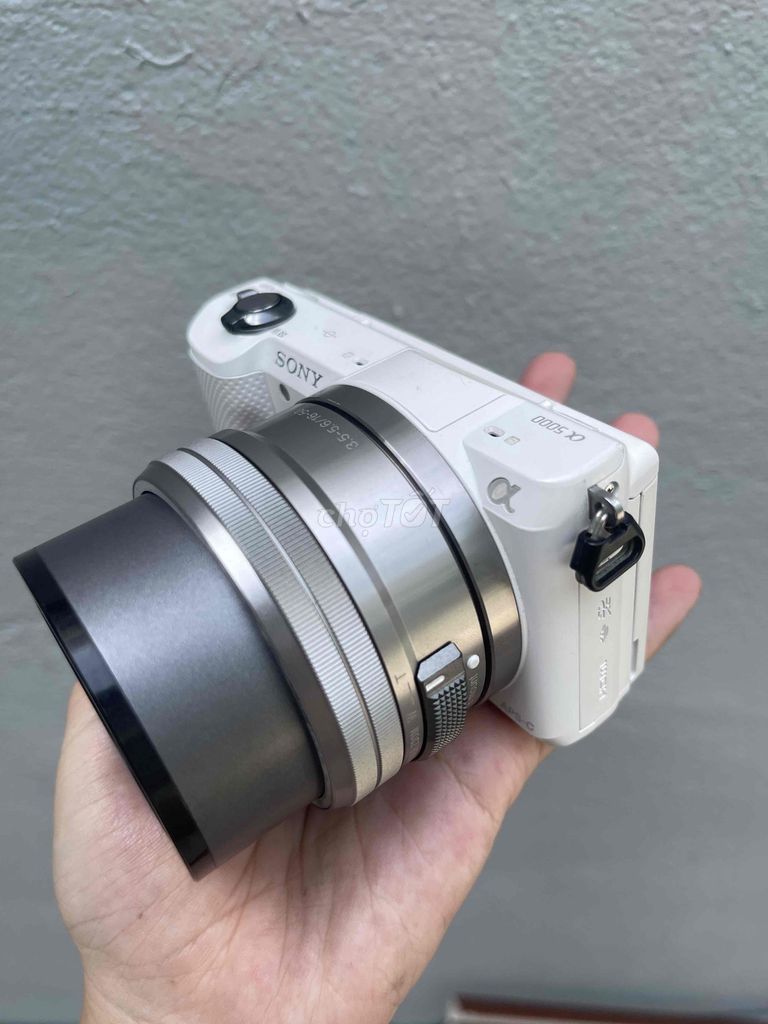 Máy ảnh Sony A5000 16-50mm Trắng. Mua bán Máy ảnh, Máy quay tại Quận Liên Chiểu Đà Nẵng được đăng bởi Hồ Thị Cúc hình 1