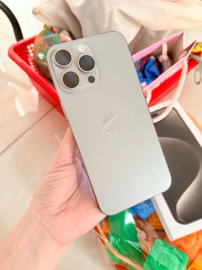 Apple iPhone 15 Pro Max 512GB Xám. Mua bán Điện thoại tại Quận 5 Tp Hồ Chí Minh được đăng bởi Hội Đồ Điện Tử hình 1