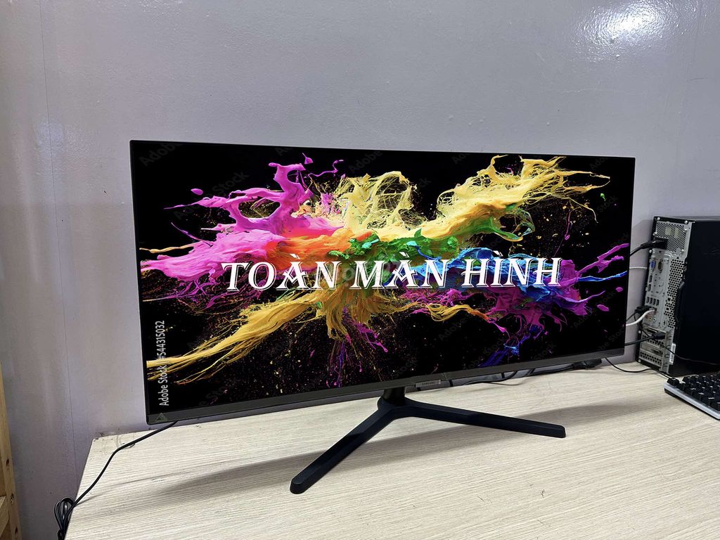 Màn nét quá bế về thôi ae #Samsung 34"2k bh 7/2026