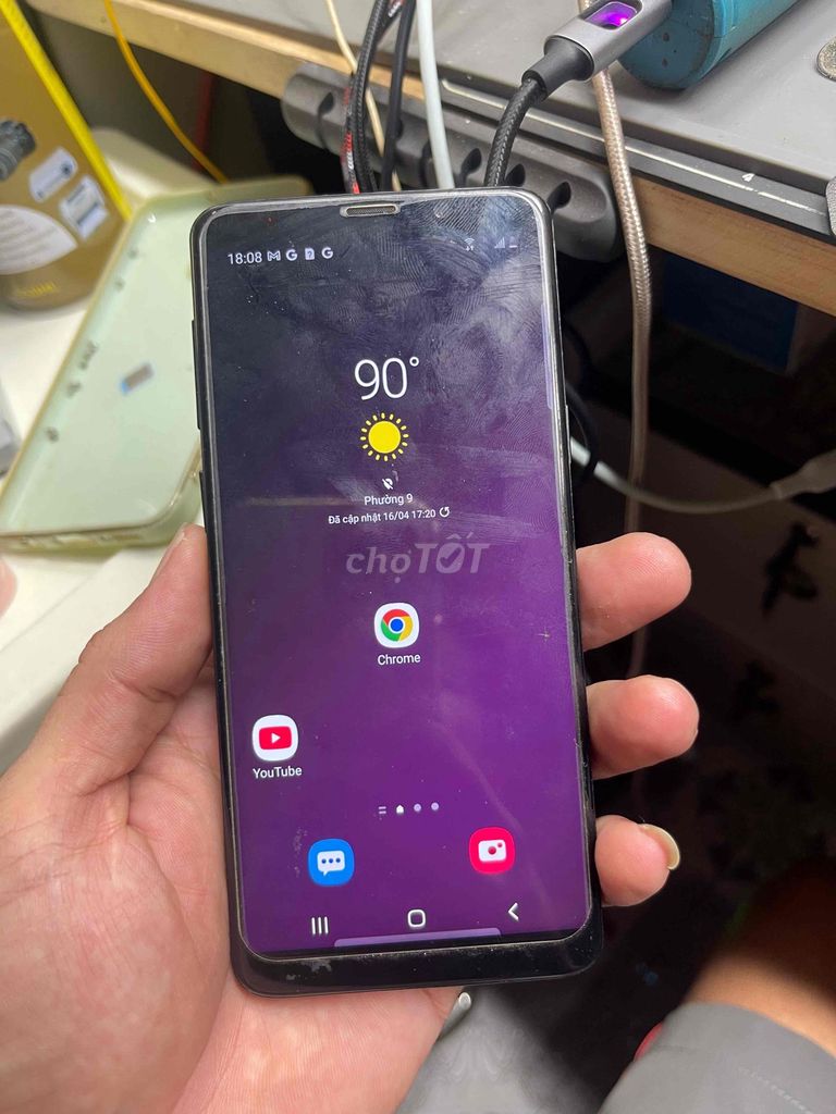 Samsung Galaxy S9 Tím. Mua bán Điện thoại tại Thành phố Tân An Long An được đăng bởi Mua bán điện thoại cũ hình 1