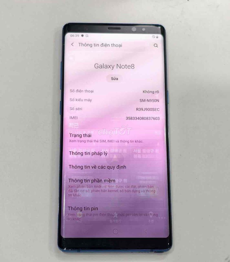 THANH LÍ  2 cây Note 8 64GB  ÁM MÀN CHẤM ĐEN 2. Mua bán Điện thoại tại Quận 10 Tp Hồ Chí Minh được đăng bởi Quỳnh hình 1