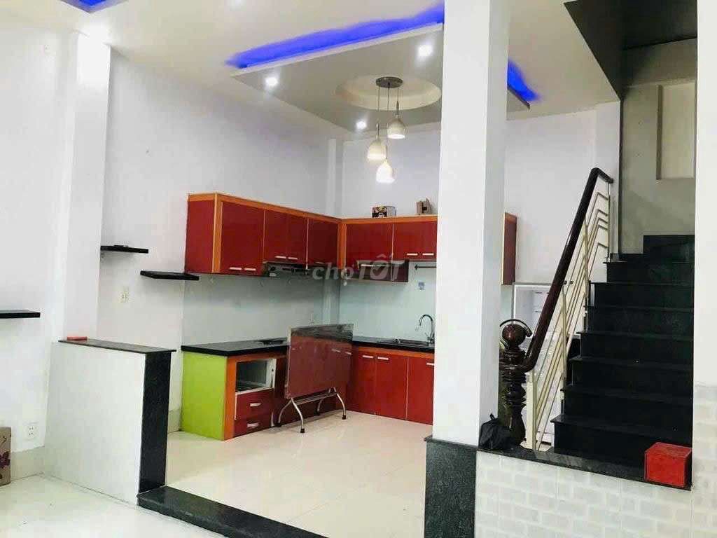 Nhà 1 Trệt 2 Lầu 3PN 3WC 7x8,5m Hẻm Xe Hơi Đường Gò Ô Môi Quận 7