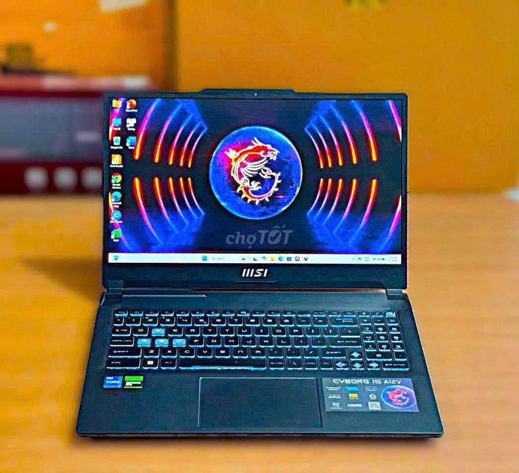 MSI Cyborg 15: i5-12450H, 16G, RTX 4050, 144Hz Đẹp. Mua bán Laptop tại Quận 10 Tp Hồ Chí Minh được đăng bởi TTCenter hình 1