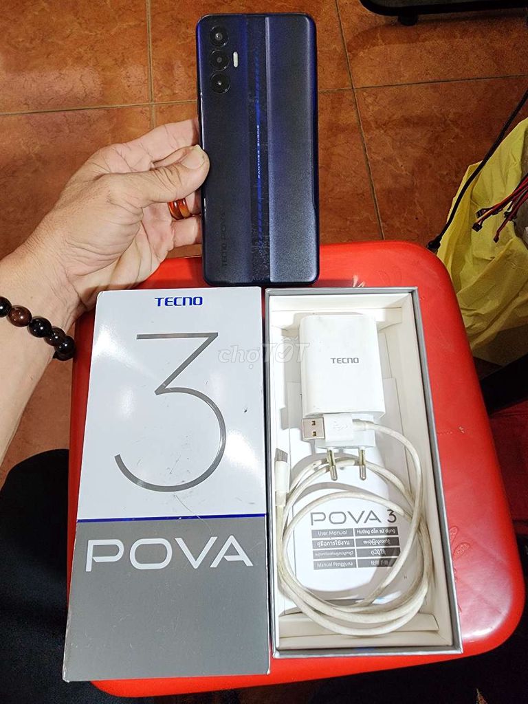 Tecno Pova 3 128GB Xanh Như mới. Mua bán Điện thoại tại Quận Bình Thạnh Tp Hồ Chí Minh được đăng bởi tùng  hình 1