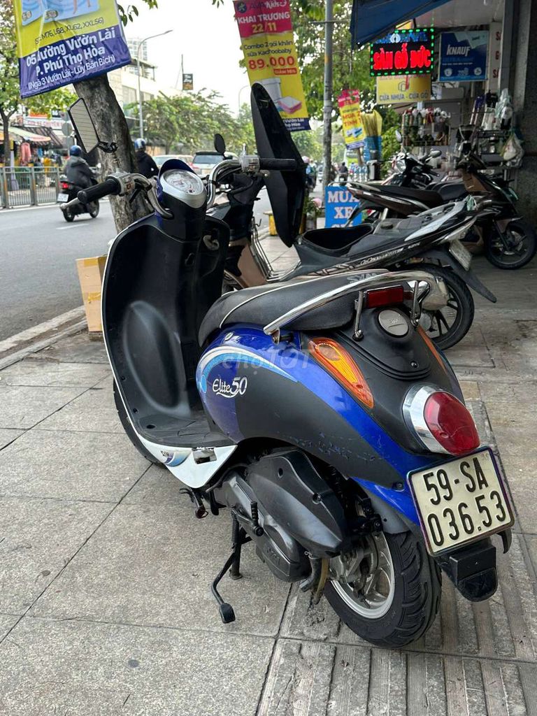 Elite 50.2017.còn đẹp.máy êm.số Sài Gòn.chính chủ. Mua bán Xe máy tại Quận Tân Phú Tp Hồ Chí Minh được đăng bởi Phan Tấn hình 5