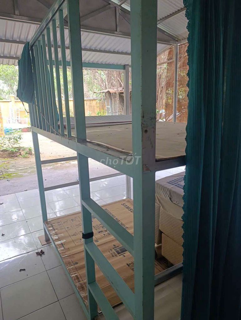 Giường tầng Sắt Xanh ngọc đã sử dụng. Mua bán Giường, chăn ga gối nệm tại Huyện Vĩnh Cửu Đồng Nai được đăng bởi Boy Lucky hình 1