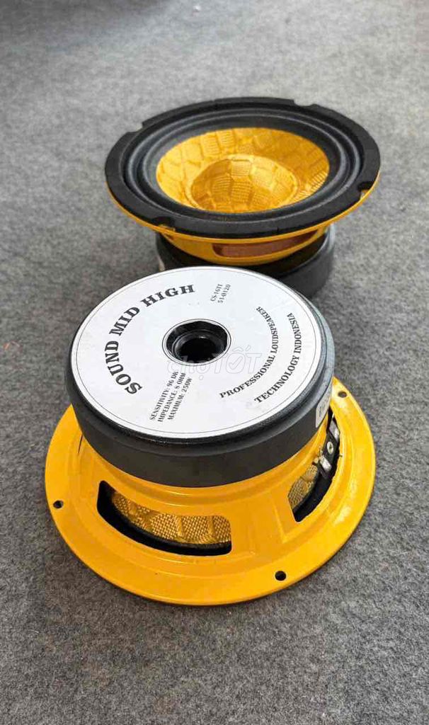 Loa Bass 16cm 250W Vàng 16 từ 140-51 nhập. Mua bán Tivi, Âm thanh tại Quận 12 Tp Hồ Chí Minh được đăng bởi Hải Khánh Audio hình 1
